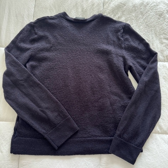 Armani Exchange V Neck Long sleeve  XL Blue - Picture 6 of 9